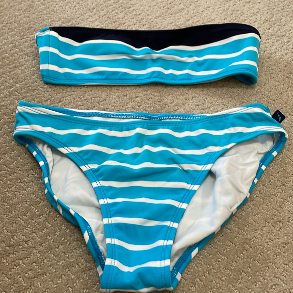 Nautica  2 piece bathing suit. Size 10.